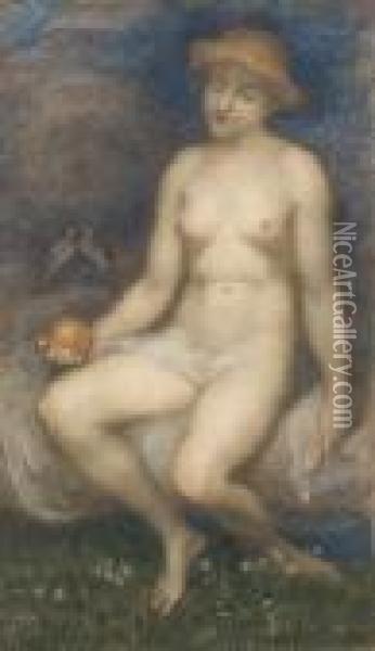Aphrodite Oil Painting - Henry John Stock