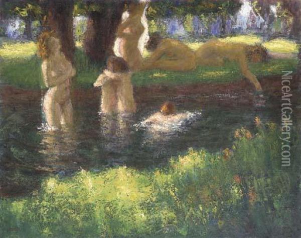 The Bathers Oil Painting - Roderic O'Conor