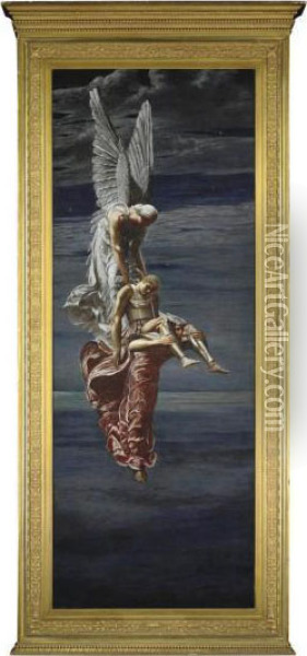 Sarpedon Oil Painting - Sir William Blake Richmond