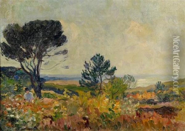 Landscape Oil Painting - Robert Antoine Pinchon