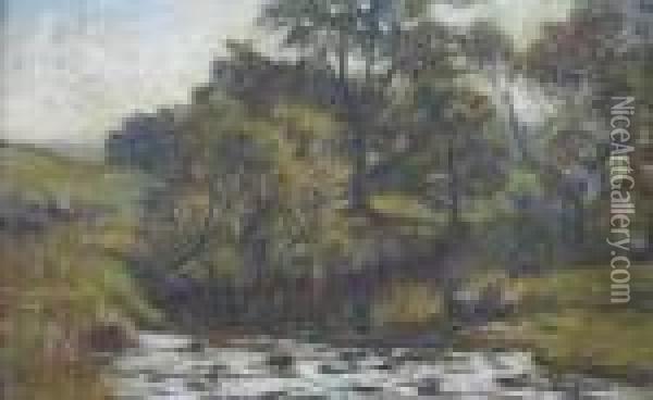 A Quiet Turn In The River Oil Painting - Duncan Cameron