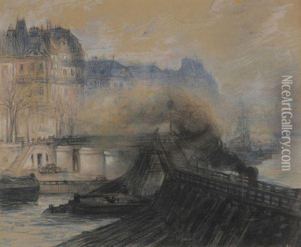 Paris Oil Painting - Henri Pierre Paillard