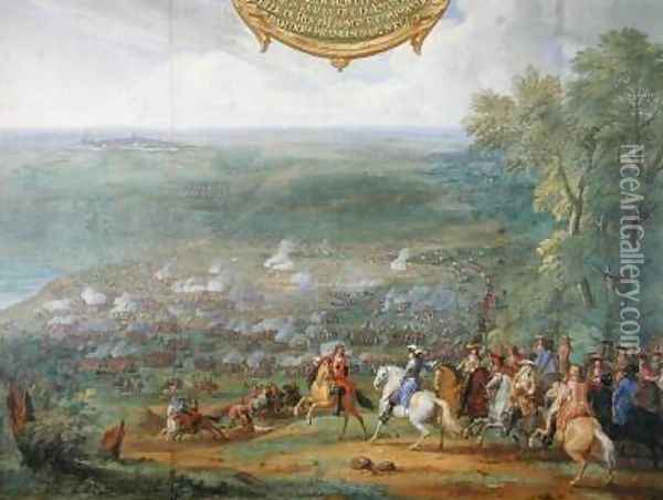 The Battle of Rocroi Oil Painting - Sauveur Le Conte