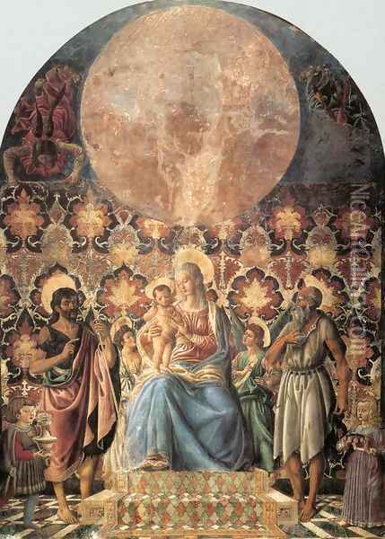 Madonna and Child with Saints Oil Painting - Andrea Del Castagno