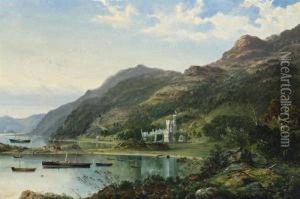 Bute, Scotland Oil Painting - H. Forrest
