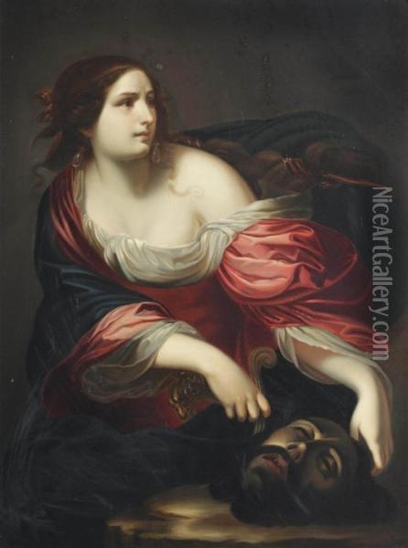 Judith With The Head Of Holofernes Oil Painting - Guercino