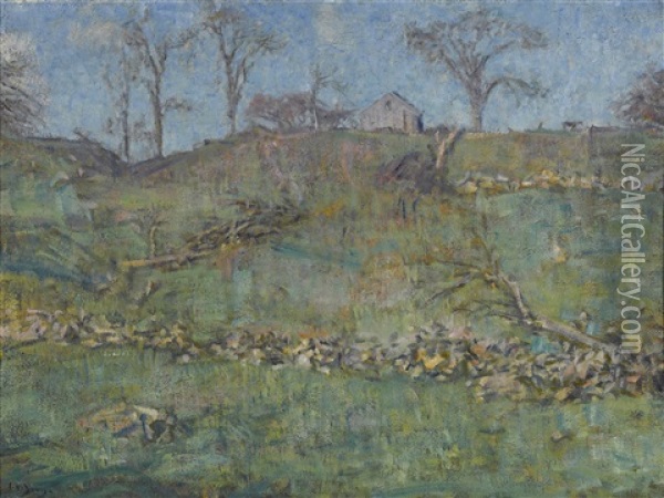 Springtime Oil Painting - Charles Harold Davis