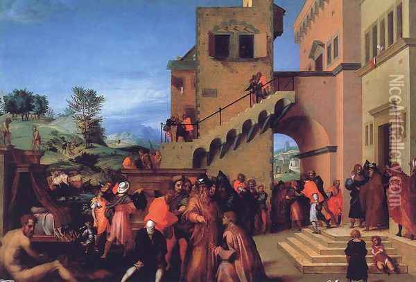 Stories of Joseph 1520 Oil Painting - Andrea Del Sarto