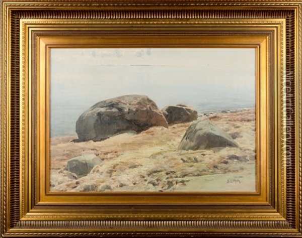 Stones Oil Painting - Berndt Adolf Lindholm