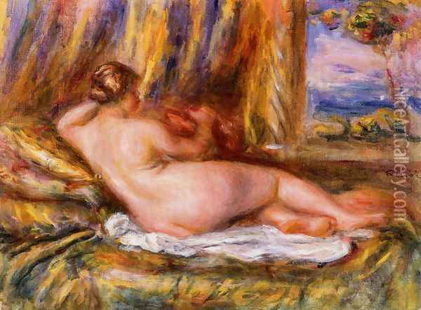 Reclining Nude I Oil Painting - Pierre Auguste Renoir