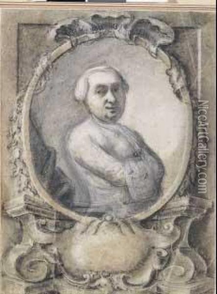 Ritratto Di Giovanni Ambrogio Migliavacca Oil Painting - Bartolomeo Nazari
