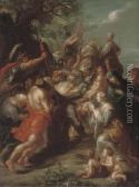 Christ On The Road To Calvary Oil Painting - Peter Paul Rubens