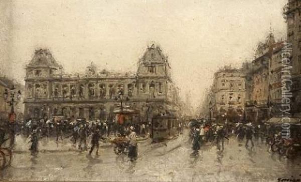 Paris Oil Painting - Joaquin Miro