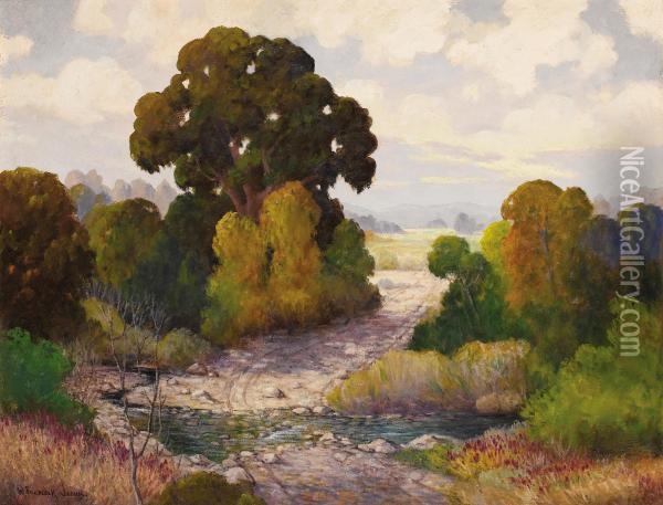 Creek Near Big Bend Oil Painting - W. Frederick Jarvis