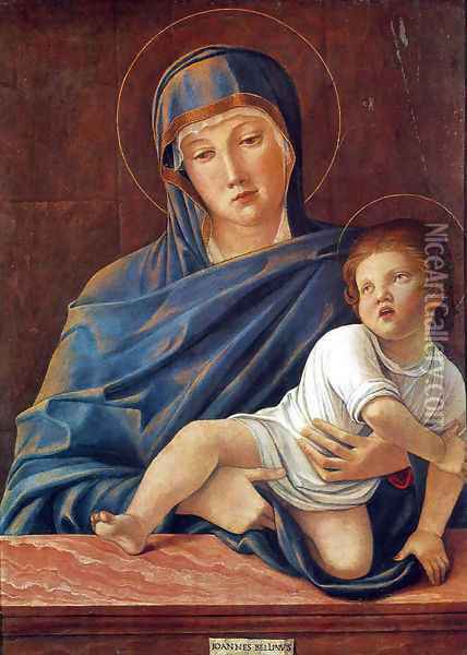 Madonna and Child I Oil Painting - Giovanni Bellini