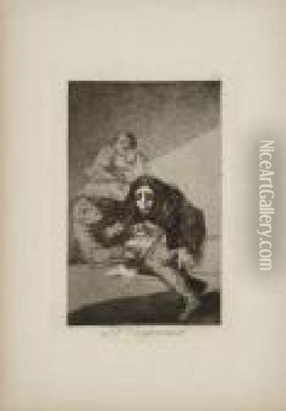El Vergonzoso Oil Painting - Francisco De Goya y Lucientes