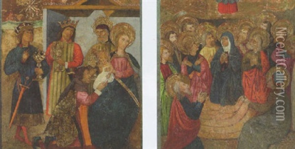 The Adoration Of The Magi Oil Painting -  Perea Master
