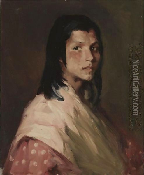 The Gypsy Girl Oil Painting - Robert Henri