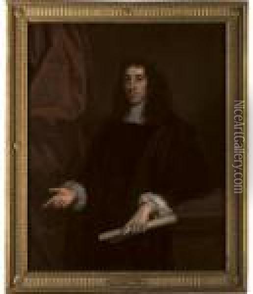 Portrait Of Heneage Finch Oil Painting - Sir Peter Lely