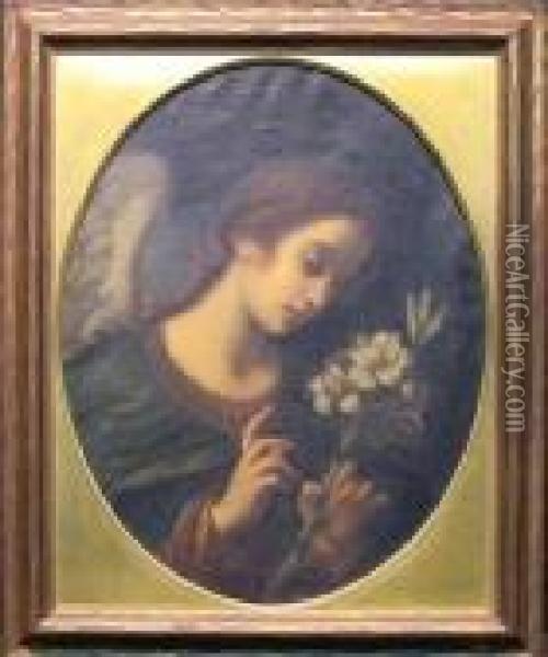 Angel Of The Annunciation Oil Painting - Carlo Dolci