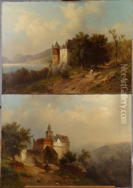 Tableau Oil Painting - Wilhelm Brandenburg