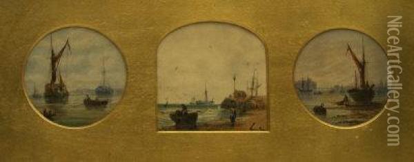 Views Of Whitby And Coast Oil Painting - John Francis Branegan