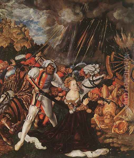 The Martyrdom of St Catherine 1504-05 Oil Painting - Lucas The Elder Cranach