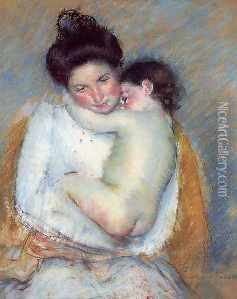 Mother and Child V Oil Painting - Mary Cassatt