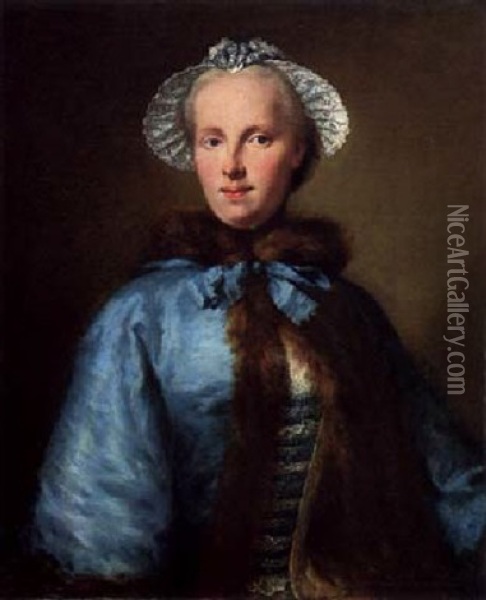 Maria Elisabeth Grafin Von Toerring-gronsfeld Oil Painting - George de Marees