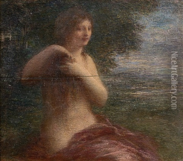 Nymphe Oil Painting - Theodore Fantin-Latour