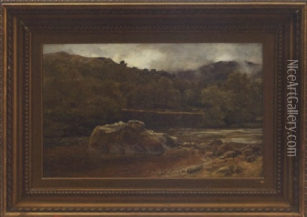 The River Earn - St. Fillans Oil Painting - Duncan Cameron