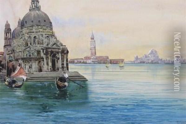 Views Of Venice Oil Painting - Gianni