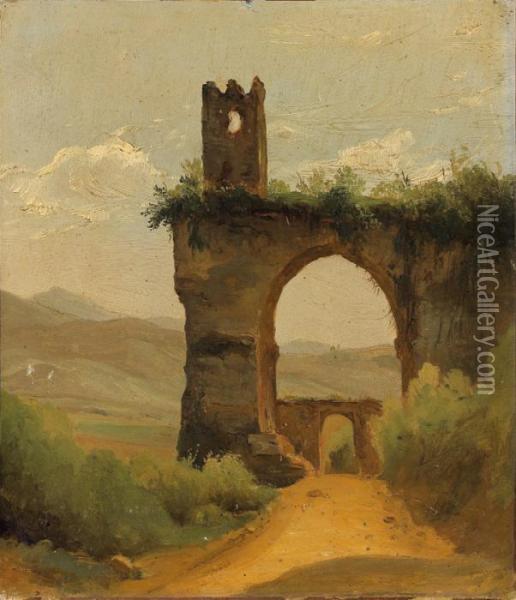Paysage D'italie Oil Painting - Andre Giroux