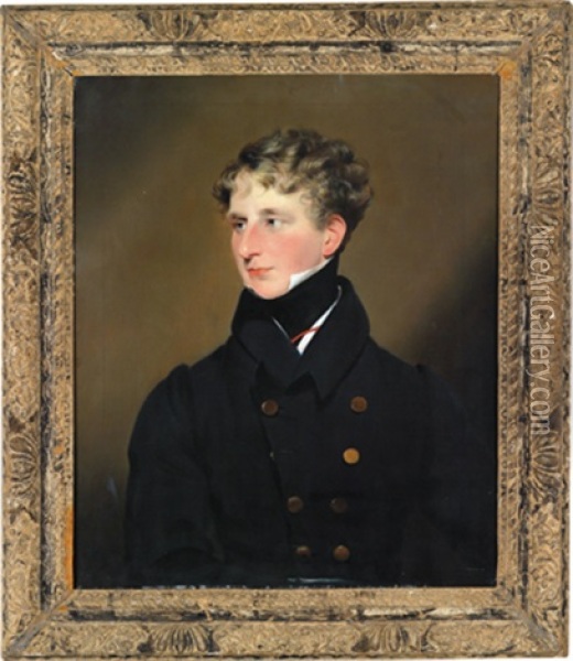 Portrat Eines Jungen Herren Oil Painting - Arthur William Devis