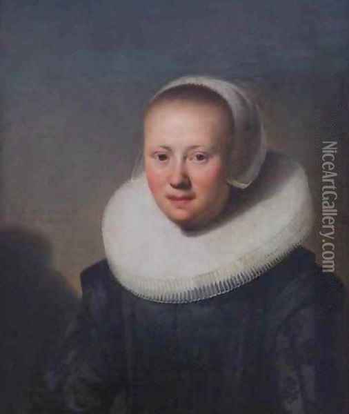 Portrait of a Woman Oil Painting - Johannes Cornelisz. Verspronck