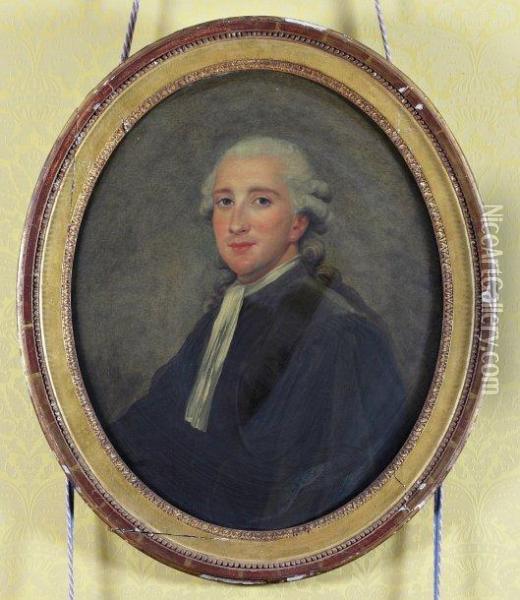 Portrait De Jacques De Thilorier, Maitre Des Requetes Oil Painting - Elisabeth Vigee-Lebrun