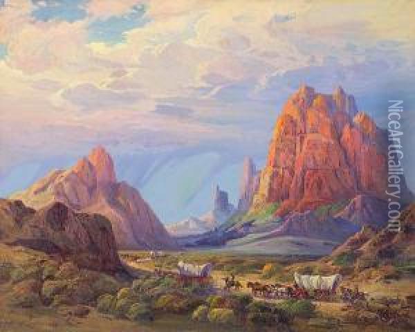 Monument Valley Oil Painting - Fred Grayson Sayre