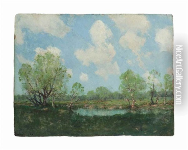 Summer Landscape Oil Painting - Julian Onderdonk