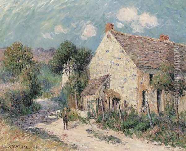 Paysage de Seine et Oise Oil Painting - Gustave Loiseau