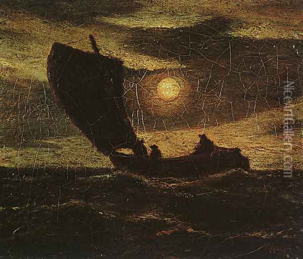 Toilers of the Sea Oil Painting - Albert Pinkham Ryder