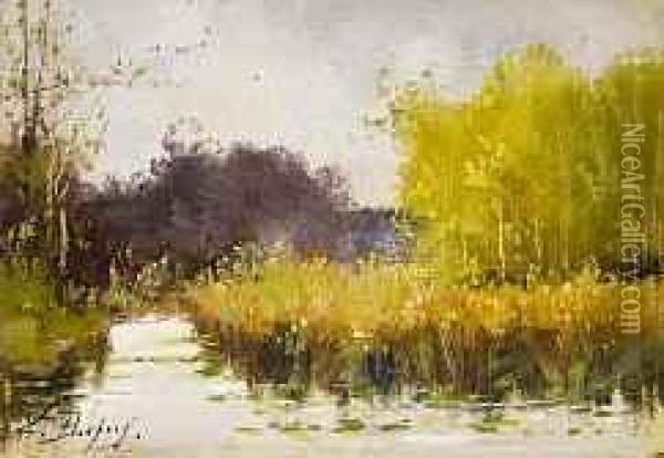 Paris - Cherence Oil Painting - Eugene Galien-Laloue