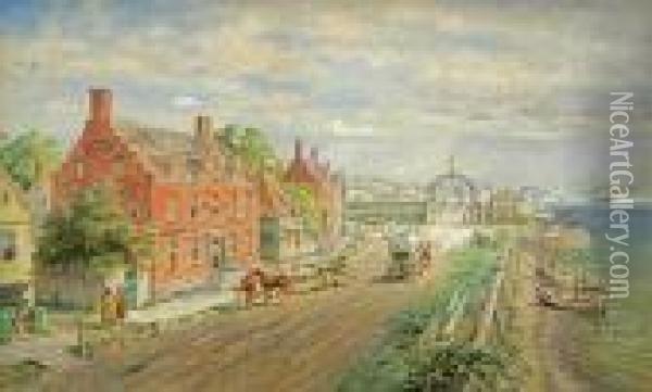 Old New York Oil Painting - Edward Lamson Henry