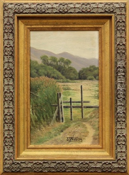 California Hills Oil Painting - Jack Wisby