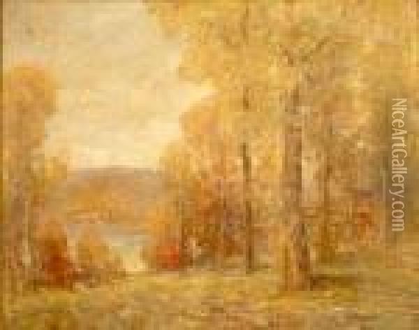 Autumn Oil Painting - Paul King