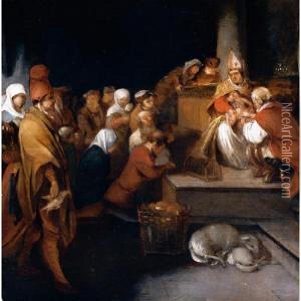 The Circumcision Oil Painting - Barent Fabritius