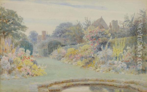 Penshurst, Sussex Oil Painting - George Samuel Elgood