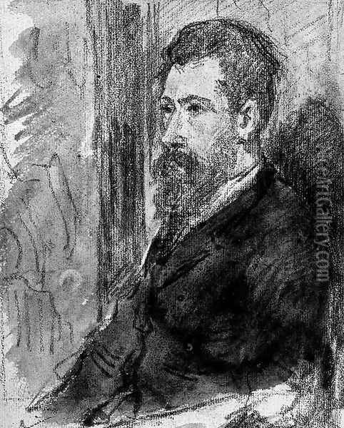 Portrait of Georges Seurat Oil Painting - Maximilien Luce