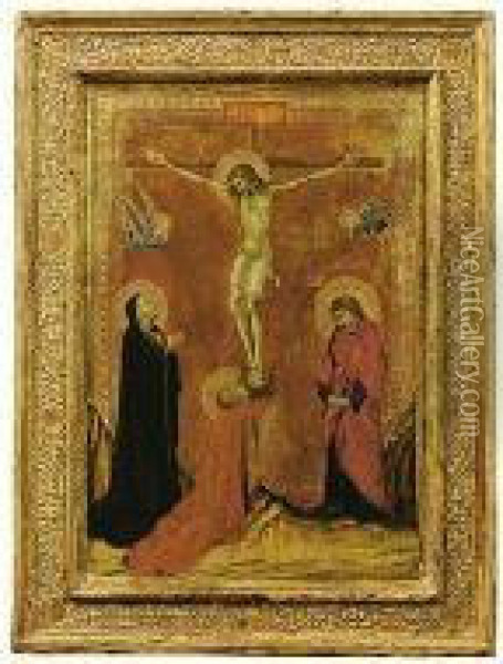 Crocifissione Oil Painting - Bartolomeo Messer Di Bulgarini