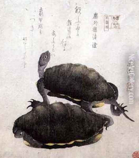 Shinobazu Pond from the series Contest of Famous Products of Edo Oil Painting - Hotei Gosei