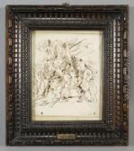 L'adorazione Dei Magi Oil Painting - Giovanni Battista Tiepolo